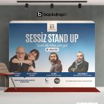 Sahne Arkası Backdrop Stand 700x250cm