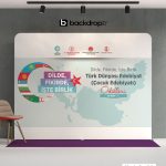 Sahne Arkası Backdrop Stand 1000x250cm