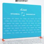 Sahne Arkası Backdrop Stand 800x300cm