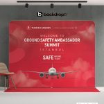 Sahne Arkası Backdrop Stand 500x230cm