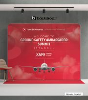 Sahne Arkası Backdrop Stand 500x230cm