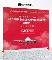 Sahne Arkası Backdrop Stand 500x250cm