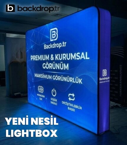 Lightbox Işıklı Pano 400x230cm